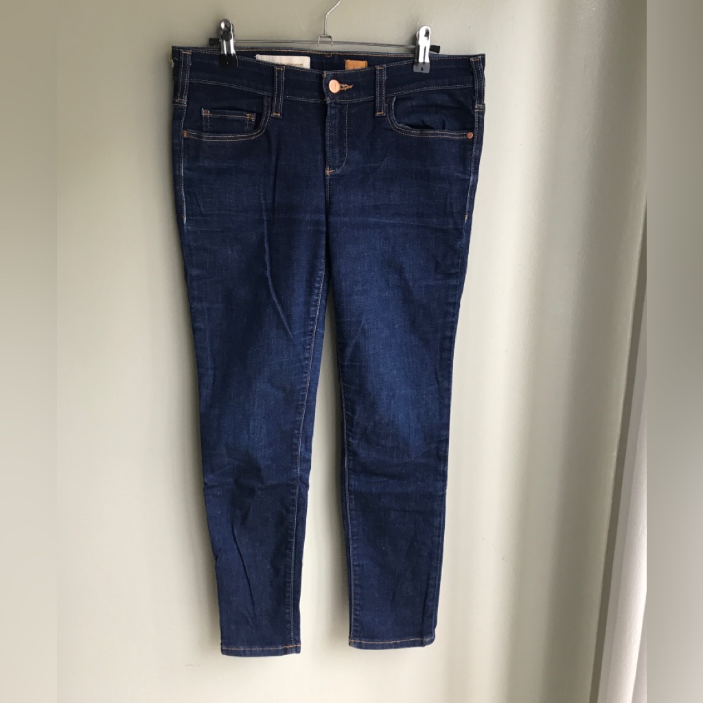 Anthropologie Pilcro And The Letterpress Serif Ankle Skinny Jeans Size: 28